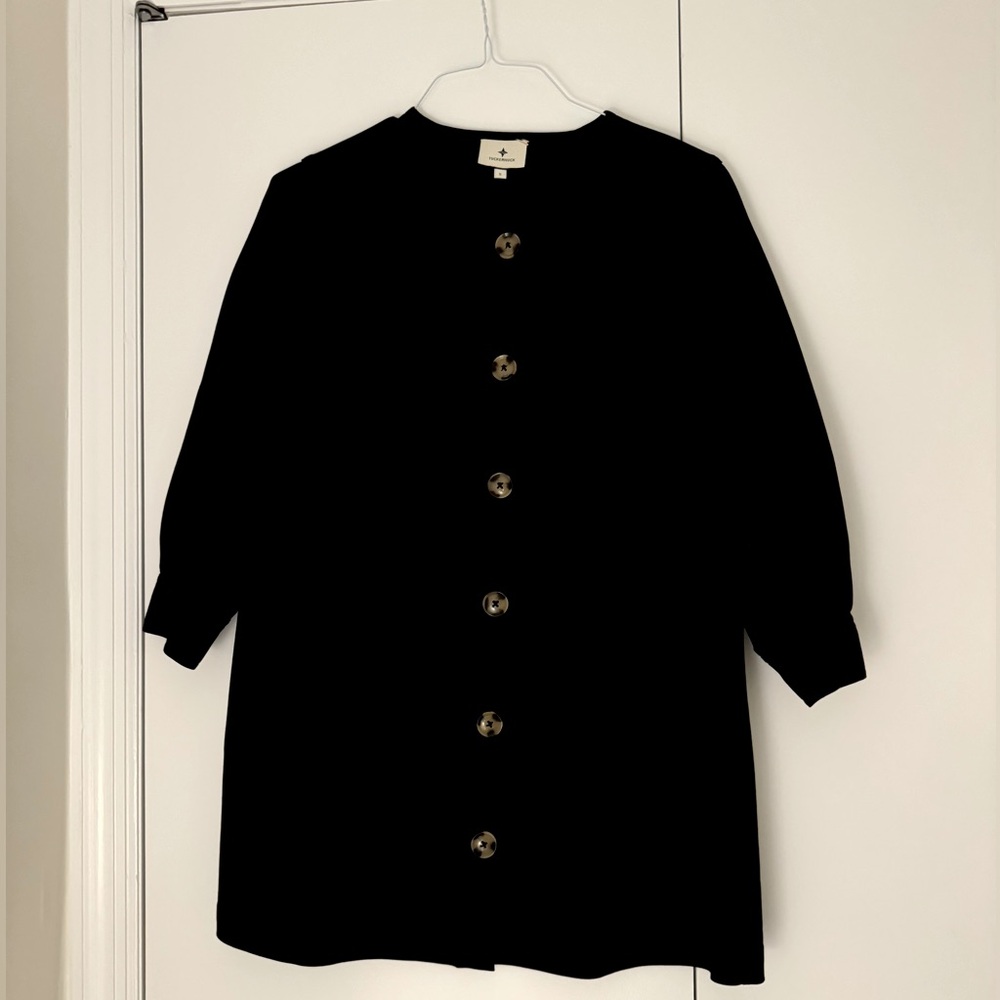 Tuckernuck Blake Black Mini Dress